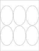 Large Oval Personalized Wine Labels