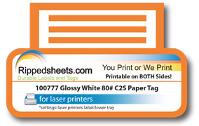 #100777 - GLOSS PAPER TAG