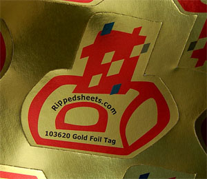 #103620 - GOLD PAPER TAG
