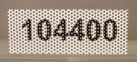 #104400 - PERFORATED FOR VISIBILITY!