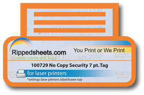 #100729 - MATTE PAPER TAG