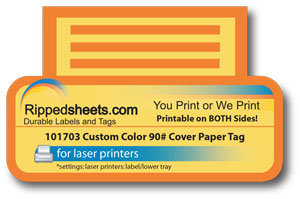 #100737 - MATTE PAPER TAG