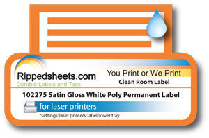 #102275 - CLEAN ROOM LABELS