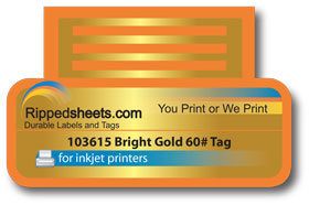 #103615 - GOLD PAPER TAGS